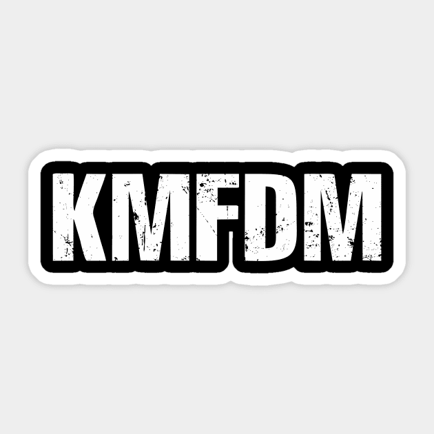 KMFDM Band Sticker by Nano art